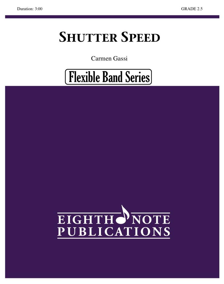 Shutter Speed - Grassi - Concert Band (Flex) - Gr. 2.5