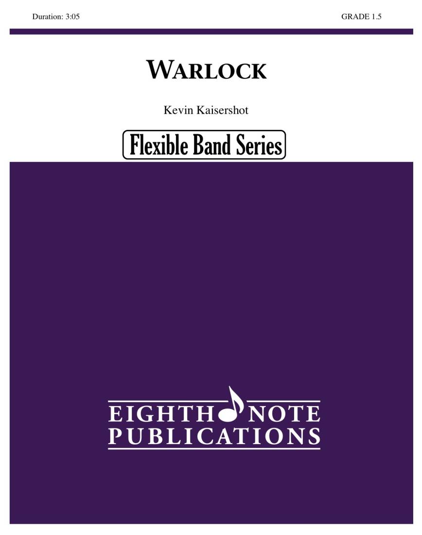 Warlock - Kaisershot - Concert Band (Flex) - Gr. 1.5