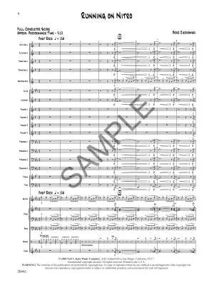 Running on Nitro - Ciechomski - Jazz Ensemble - Gr. 2