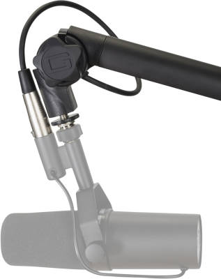 Frameworks Deluxe Desktop Mic Boom Stand with Fixed XLR