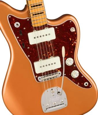 Troy Van Leeuwen Jazzmaster, Bound Maple Fingerboard - Copper Age