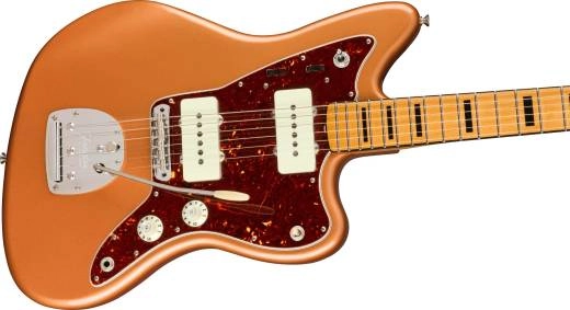 Troy Van Leeuwen Jazzmaster, Bound Maple Fingerboard - Copper Age