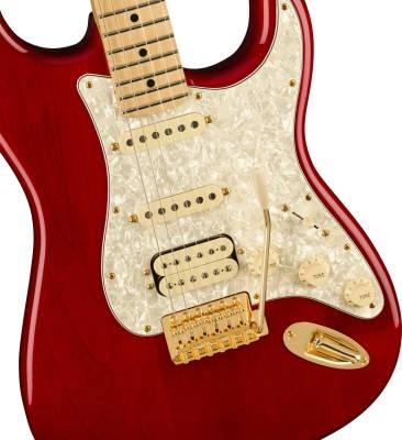 Tash Sultana Stratocaster, Maple Fingerboard - Transparent Cherry