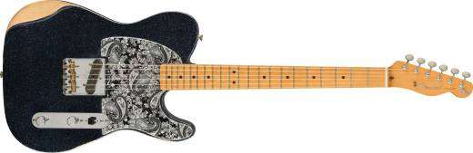 Fender - Brad Paisley Esquire, Maple Fingerboard - Black Sparkle