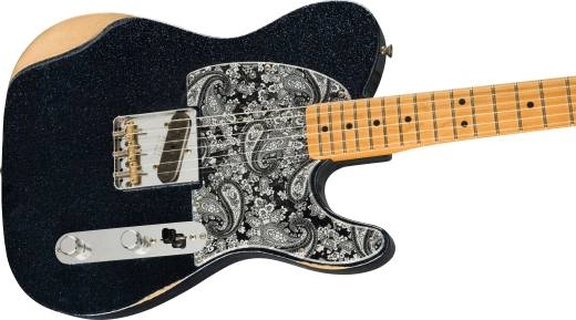 Brad Paisley Esquire, Maple Fingerboard - Black Sparkle