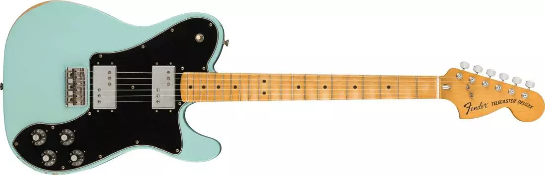 Road Worn \'70s Telecaster Deluxe, Maple Fingerboard - Daphne Blue