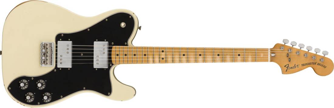 ギター Fender Road Worn Telecaster Deluxe Fender Road Worn '70s Telecaster Deluxe, Maple Fingerboard