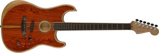 Fender - American Acoustasonic Strat, Ebony Fingerboard - Cocobolo