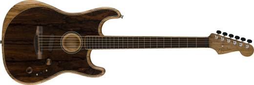Fender - American Acoustasonic Strat, Ebony Fingerboard - Ziricote