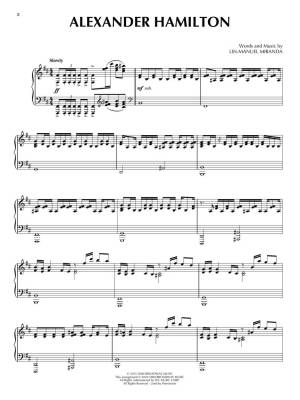 Hamilton: An American Musical - Miranda/Pearl - Piano - Book