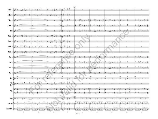 Pantalones Malos - Shanley - Jazz Ensemble - Gr. 2