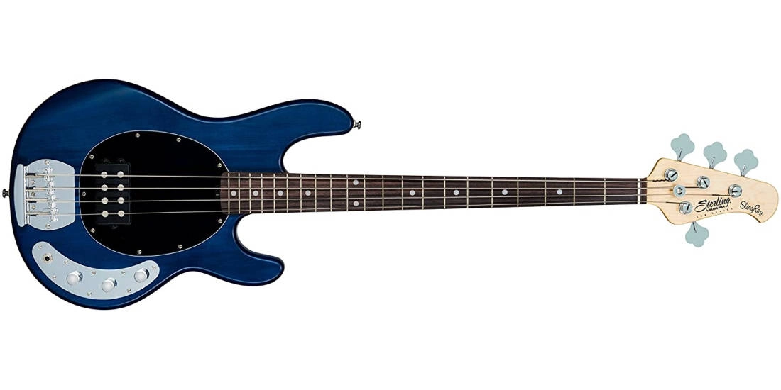 Ray4 Stingray Bass - Transparent Blue Satin
