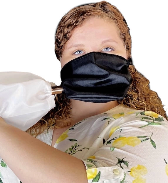 Flute Face Mask - Black