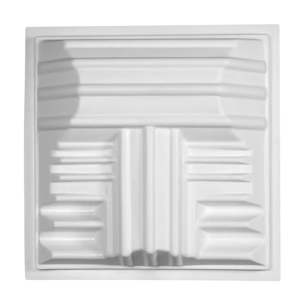 T\'Fusor 3D Sound Diffusor w/ (4) EZ-Stick Pro Tabs - White