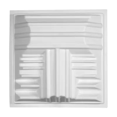 Auralex - TFusor 3D Sound Diffusor w/ (4) EZ-Stick Pro Tabs - White