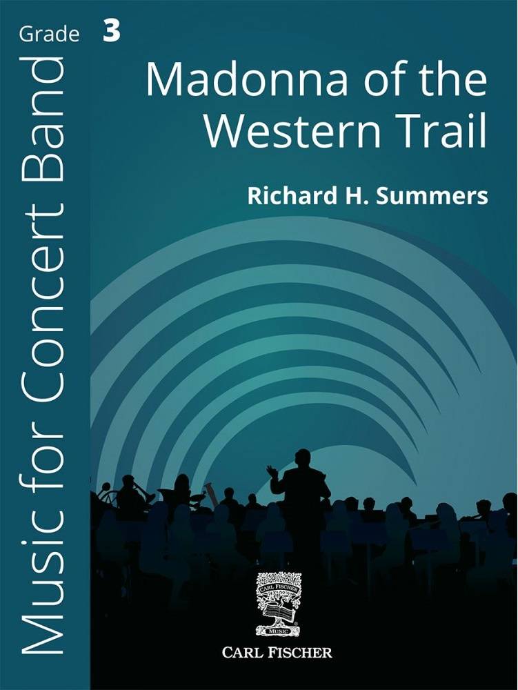 Madonna of the Western Trail - Summers - Concert Band - Gr. 3