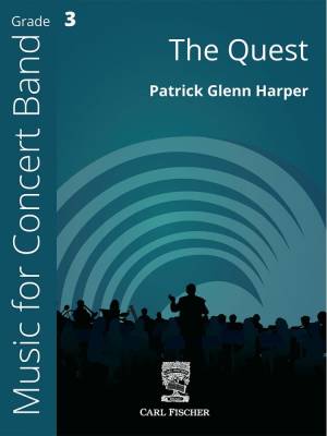 Carl Fischer - The Quest - Harper - Concert Band - Gr. 3