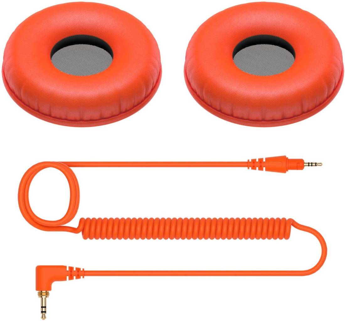 Ear Pads & Cord for HDJ-CUE1 - Orange