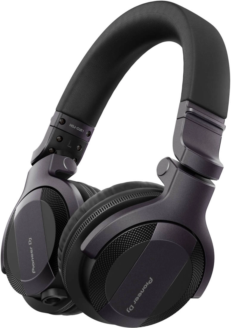 HDJ-CUE1 Closed-Back DJ Headphones - Dark Silver