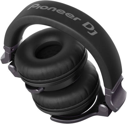 HDJ-CUE1 Closed-Back DJ Headphones - Dark Silver