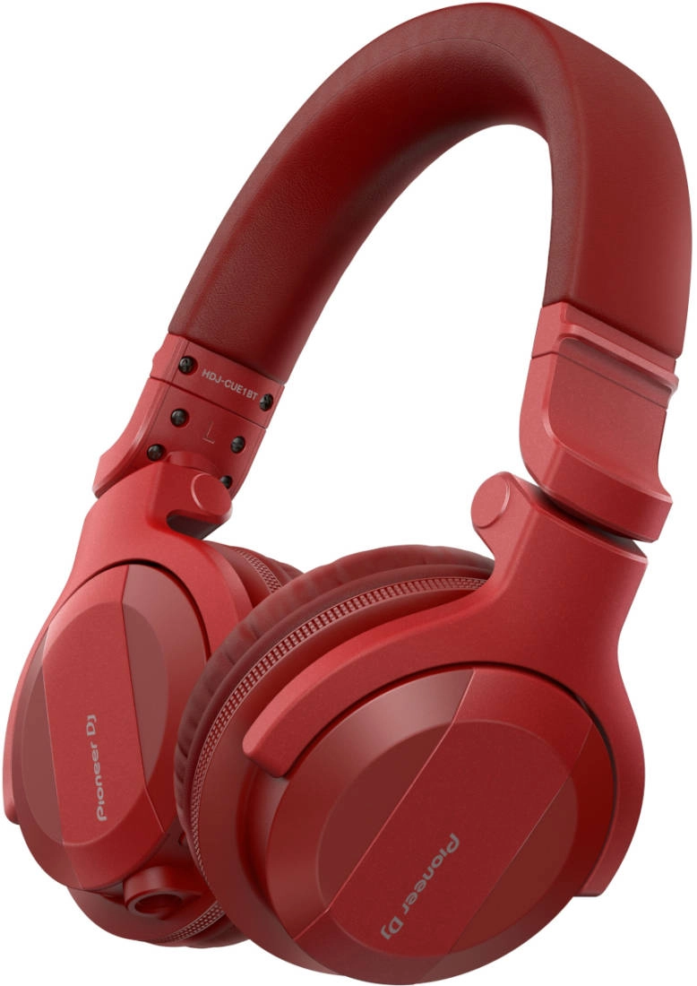 HDJ-CUE1BT Bluetooth Closed-Back DJ Headphones - Red