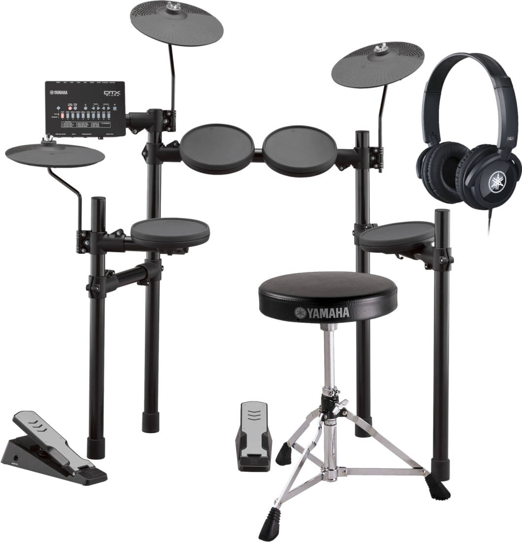 DTX402K Electronic Drum Kit with DS550 Throne & HPH-100 Headphones