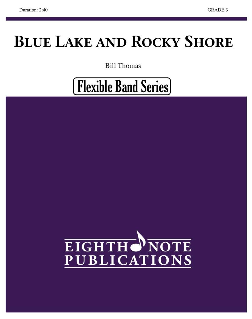 Blue Lake and Rocky Shore - Thomas - Concert Band (Flex) - Gr. 3