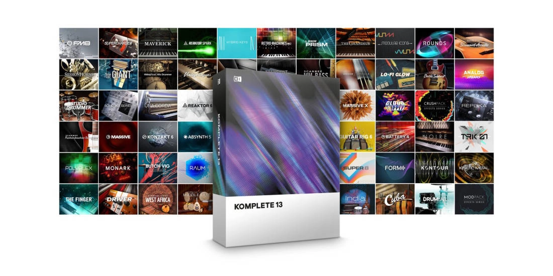 Update to Komplete 13 Virtual Instrument Software
