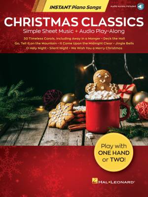 Hal Leonard - Christmas Classics: Instant Piano Songs - Book/Audio Online