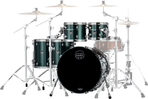 Saturn Evolution 5-Piece Shell Pack (22,10,12,14,16) - Brunswick Green