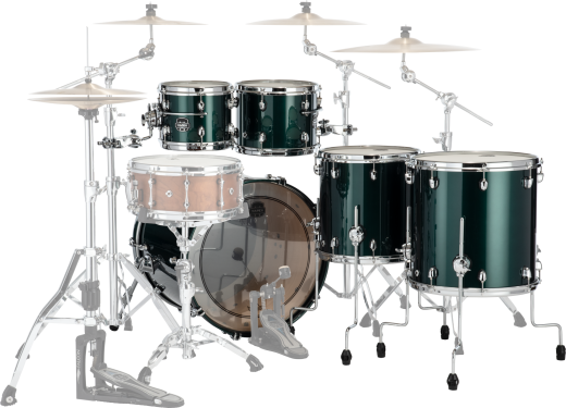 Saturn Evolution 5-Piece Shell Pack (22,10,12,14,16) - Brunswick Green