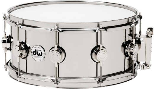 Drum Workshop - Collectors Series Stainless Steel 6.5x14 Snare Drum