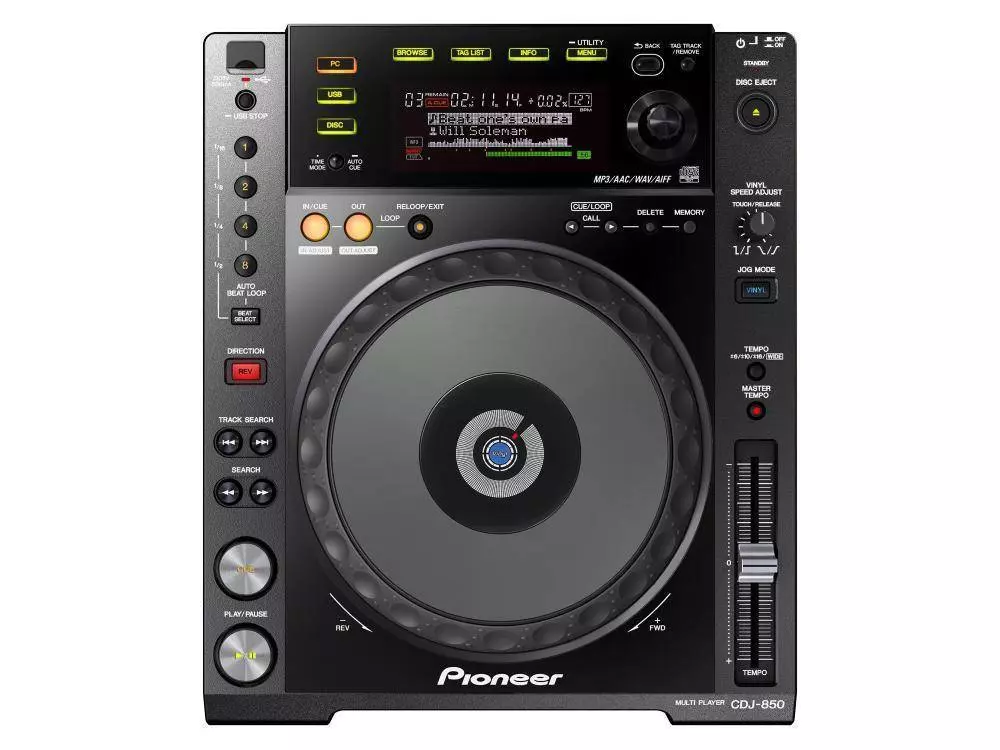 Tabletop CD Player w/USB - Black