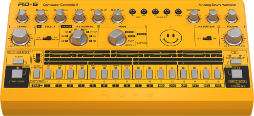 RD-6 Analogue Drum Machine - Yellow