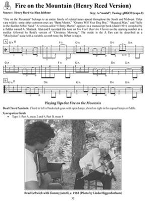 Appalachian Fiddle Tunes for Clawhammer Banjo - Perlman - Book/Audio Online