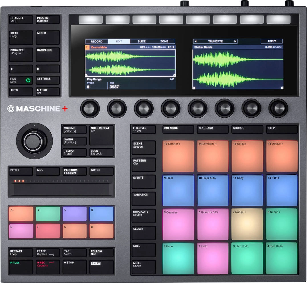 MASCHINE+ Standalone Music Production System