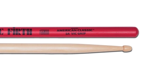 Vic Firth - 5A Anti-Slip Grip Wood Sticks