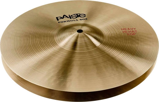 Paiste - Formula 602 Heavy Hi-Hats (Pair) - 15