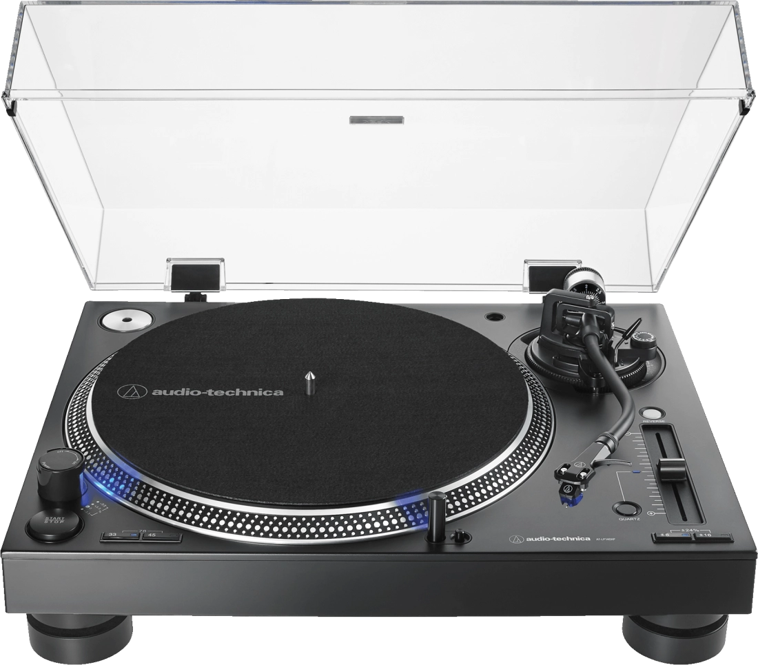 AT-LP140XP Direct Drive Professional DJ Turntable - Black