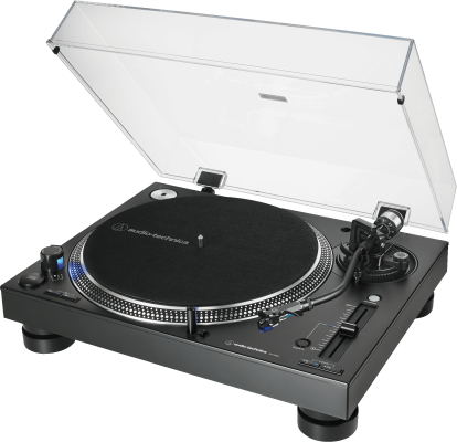 AT-LP140XP Direct Drive Professional DJ Turntable - Black