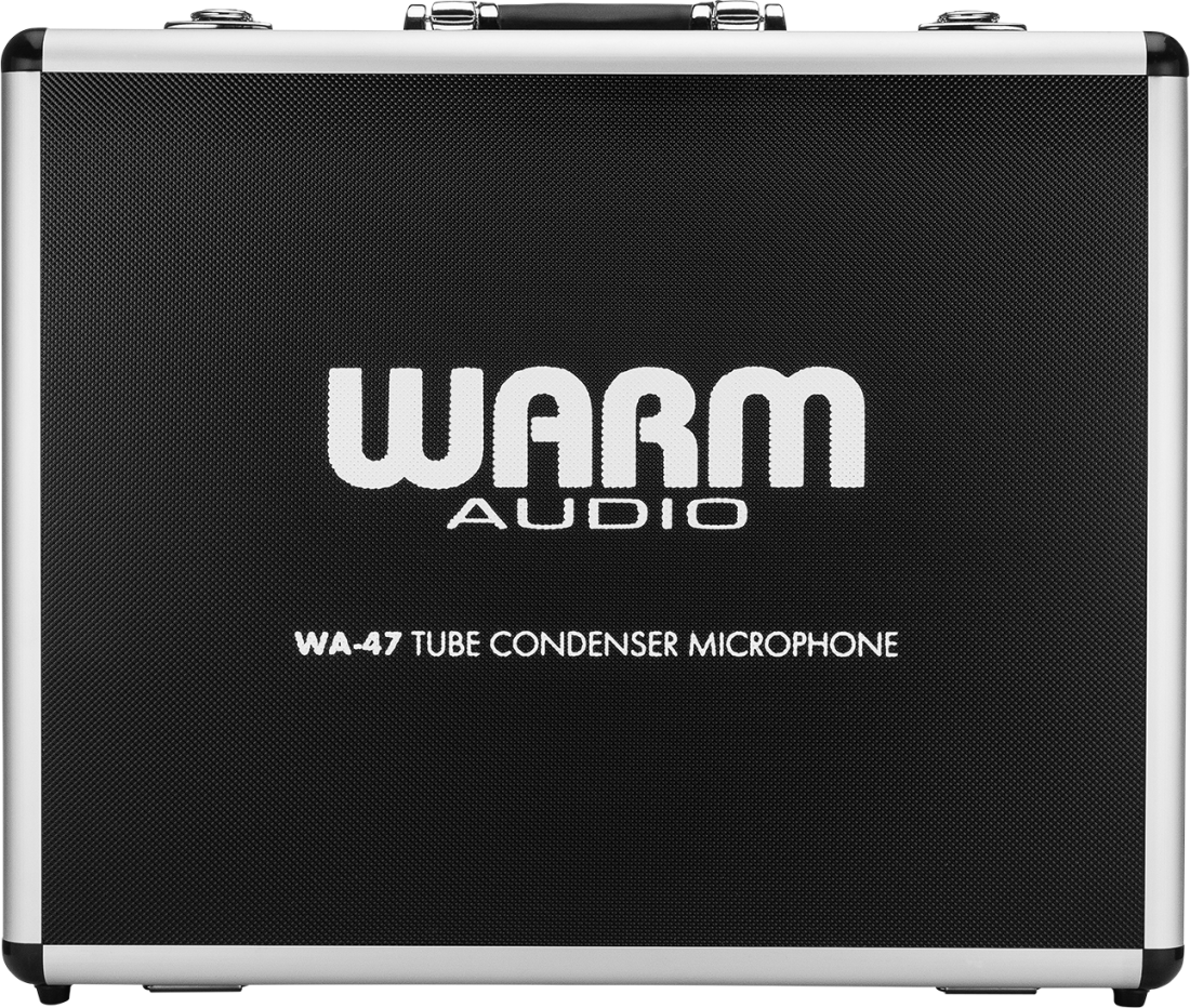 Padded Aluminum Flight Case for WA-47 Microphone