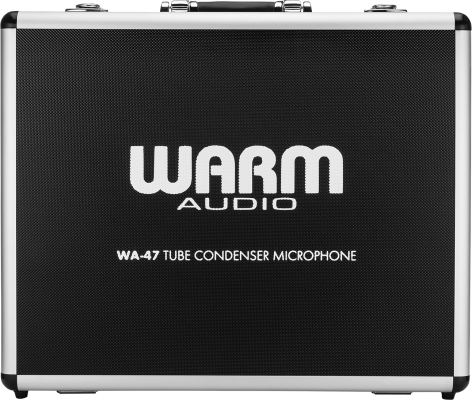 Padded Aluminum Flight Case for WA-47 Microphone