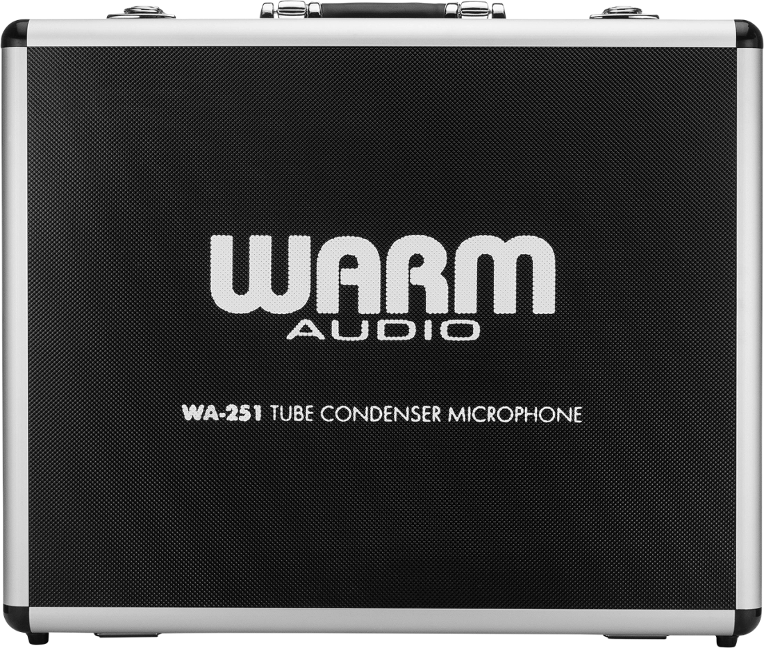 Padded Aluminum Flight Case for WA-251 Microphone