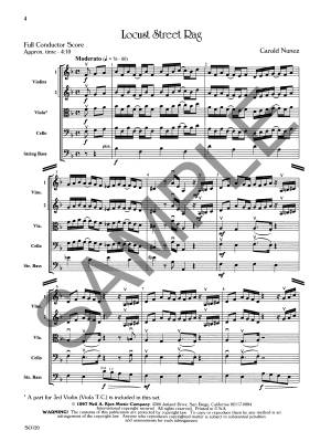 Locust Street Rag -  Nunez - String Orchestra - Gr. 4