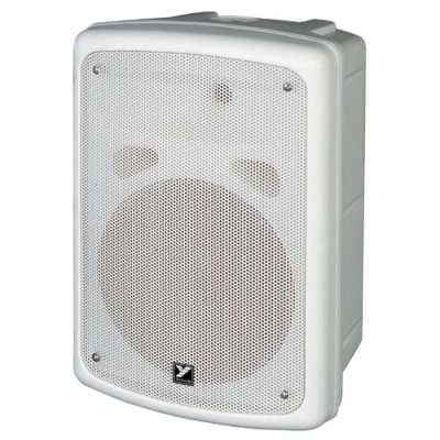 Yorkville Sound - Coliseum Series Compact  Speaker - 8 inch Woofer 100 Watts - White