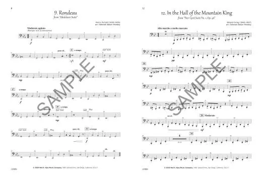 Symphony Performance Folio - Monday - Tuba - Book