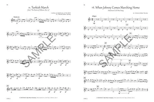Symphony Performance Folio - Monday - 1st Bb Clarinet - Book
