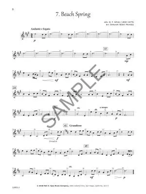 Symphony Performance Folio - Monday - 1st Bb Clarinet - Book