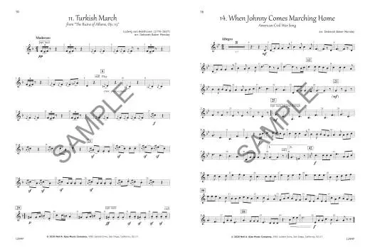 Symphony Performance Folio - Monday - F Horn - Book
