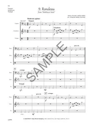 Symphony Performance Folio - Monday - Percussion - Book